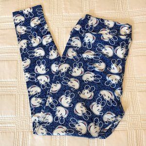 Nearly New LuLaRoe The Disney Collection Vintage Mickey Mouse Leggings